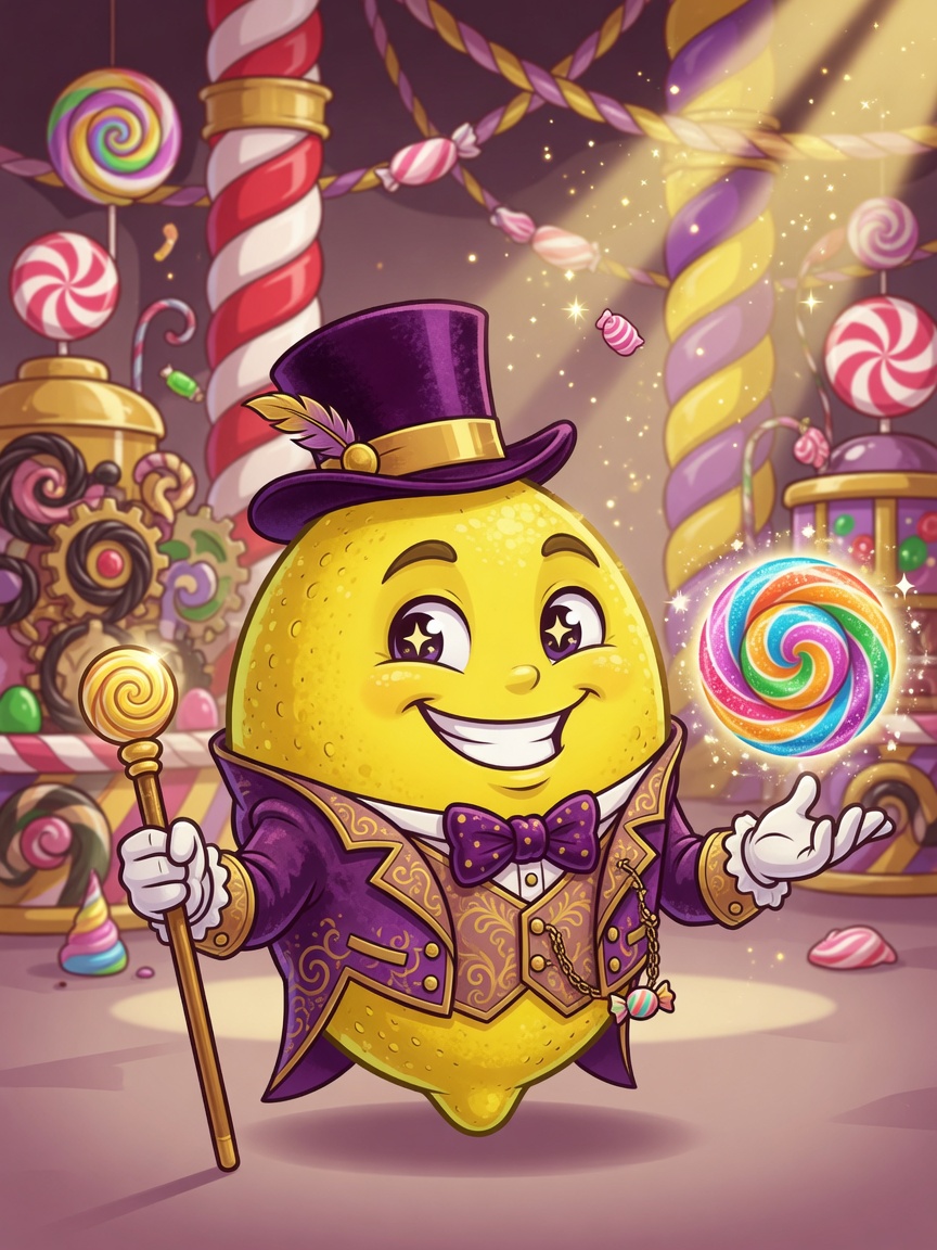 Squeeze Candy Shop lemon candyman